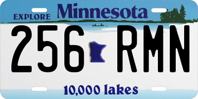 MN license plate 256RMN