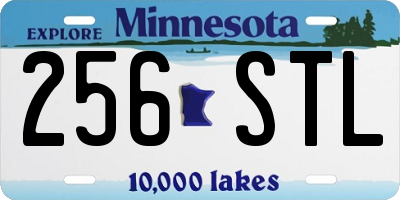 MN license plate 256STL