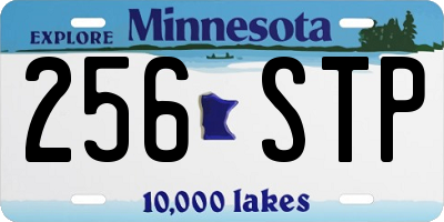 MN license plate 256STP