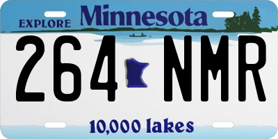 MN license plate 264NMR