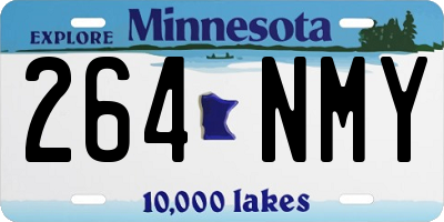 MN license plate 264NMY