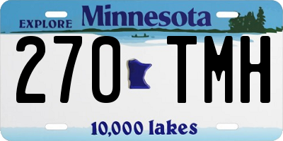 MN license plate 270TMH