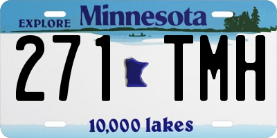 MN license plate 271TMH