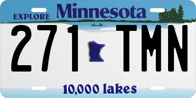 MN license plate 271TMN