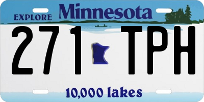 MN license plate 271TPH