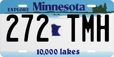 MN license plate 272TMH