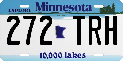 MN license plate 272TRH