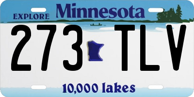 MN license plate 273TLV