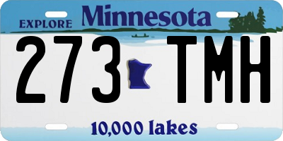 MN license plate 273TMH