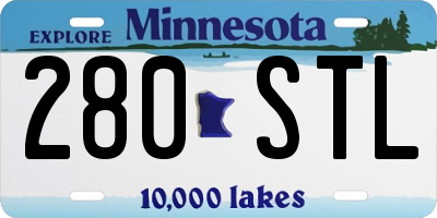 MN license plate 280STL