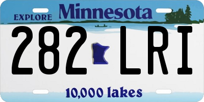 MN license plate 282LRI