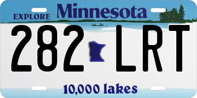 MN license plate 282LRT