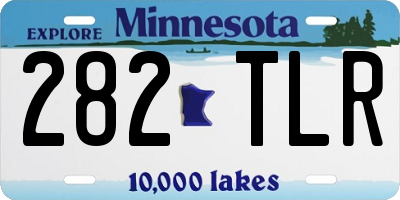 MN license plate 282TLR