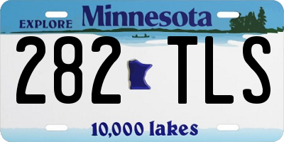 MN license plate 282TLS