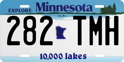 MN license plate 282TMH
