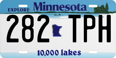 MN license plate 282TPH