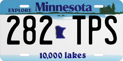 MN license plate 282TPS