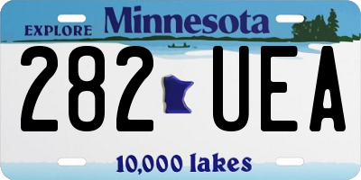 MN license plate 282UEA