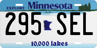 MN license plate 295SEL