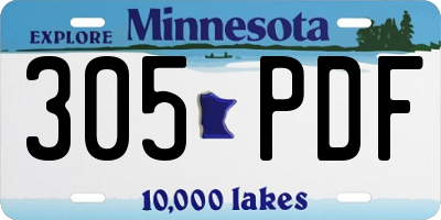 MN license plate 305PDF