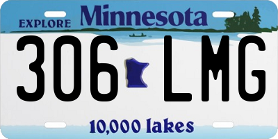 MN license plate 306LMG