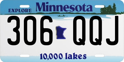 MN license plate 306QQJ