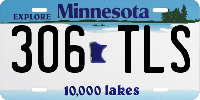 MN license plate 306TLS