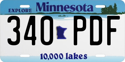 MN license plate 340PDF