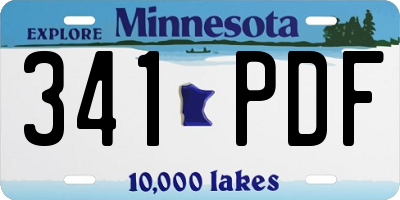 MN license plate 341PDF