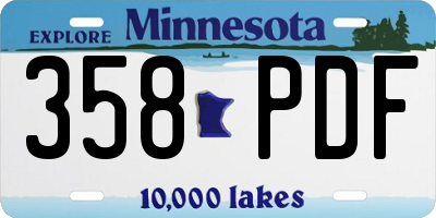 MN license plate 358PDF