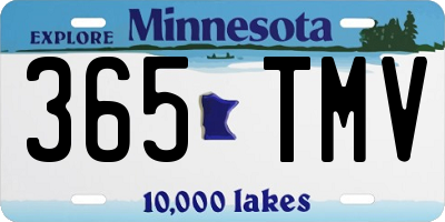 MN license plate 365TMV