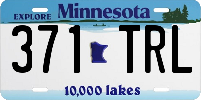 MN license plate 371TRL