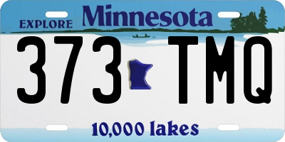MN license plate 373TMQ