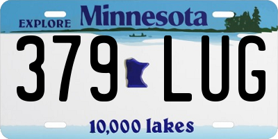 MN license plate 379LUG