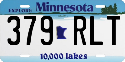 MN license plate 379RLT