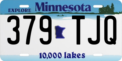 MN license plate 379TJQ