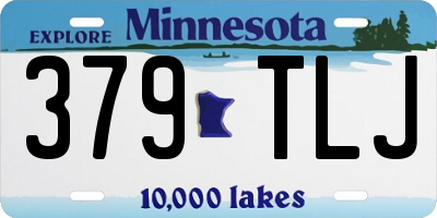 MN license plate 379TLJ