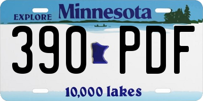 MN license plate 390PDF