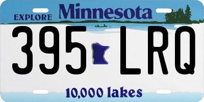 MN license plate 395LRQ