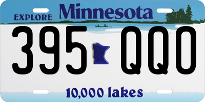 MN license plate 395QQO