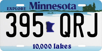 MN license plate 395QRJ