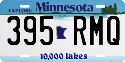 MN license plate 395RMQ