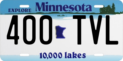 MN license plate 400TVL