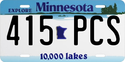 MN license plate 415PCS