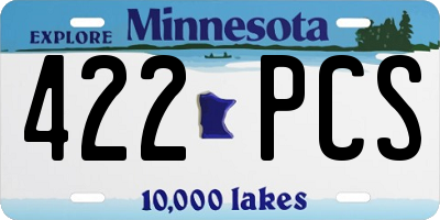 MN license plate 422PCS