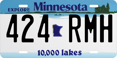 MN license plate 424RMH