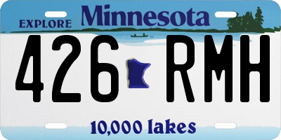MN license plate 426RMH