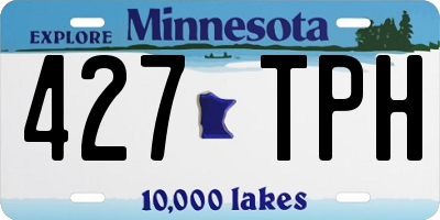 MN license plate 427TPH