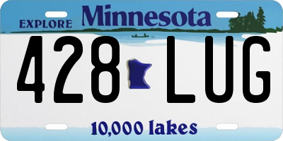 MN license plate 428LUG