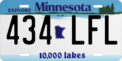MN license plate 434LFL